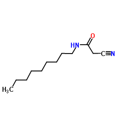 2-Cyano-N-nonylacetamide Structure