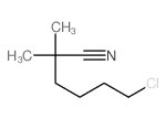 Hexanenitrile,6-chloro-2,2-dimethyl-结构式