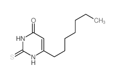 6-heptyl-2-sulfanylidene-1H-pyrimidin-4-one Structure