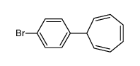 7-(4-bromophenyl)cyclohepta-1,3,5-triene Structure