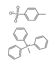methyltriphenylphosphonium tosylate Structure