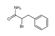 α-bromo-β-phenylpropionamide结构式