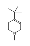 4-tert-butyl-1-methyl-3,6-dihydro-2H-pyridine结构式