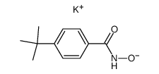 potassium 4-(tert-butyl)benzohydroxamate Structure