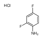 2,4-difluoroaniline,hydrochloride Structure