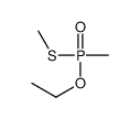 1-[methyl(methylsulfanyl)phosphoryl]oxyethane Structure