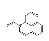 1-(2-acetyl-1H-isoquinolin-1-yl)propan-2-one结构式