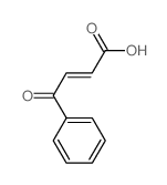 3-苯甲酰丙烯酸结构式