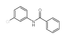 Benzamide, N- (3-chlorophenyl)-结构式