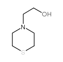 N-(2-羟乙基)吗啉结构式