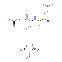 N-ethylmaleimide-gamma-glutamyl-cysteinyl-glycine结构式