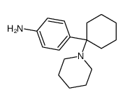 4-(1-piperidin-1-yl-cyclohexyl)-aniline结构式