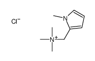 trimethyl-[(1-methylpyrrol-2-yl)methyl]azanium,chloride结构式