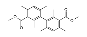 2,4,6,2',4',6'-Hexamethyl-biphenyl-3,3'-dicarboxylic acid dimethyl ester结构式