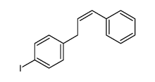 1-iodo-4-(3-phenylprop-2-enyl)benzene结构式