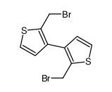 2-(bromomethyl)-3-[2-(bromomethyl)thiophen-3-yl]thiophene结构式