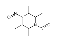 2,3,5,6-tetramethyl-1,4-dinitrosopiperazine structure