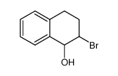 2-BROMO-1,2,3,4-TETRAHYDRONAPHTHALEN-1-OL结构式