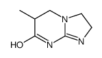 6-methyl-3,5,6,8-tetrahydro-2H-imidazo[1,2-a]pyrimidin-7-one结构式