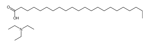 N,N-diethylethanamine,docosanoic acid结构式