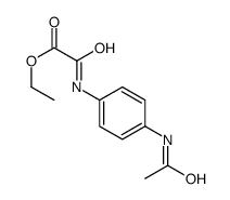 ethyl 2-(4-acetamidoanilino)-2-oxoacetate结构式