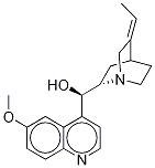 (8a,9R)- 3,10-Didehydro-10,11-dihydro-6'-methoxycinchonan-9-ol Structure