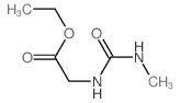 Glycine,N-[(methylamino)carbonyl]-, ethyl ester结构式