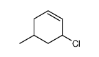 5-methylcyclohex-2-enyl chloride Structure