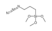 3-azidopropyl(trimethoxy)silane结构式