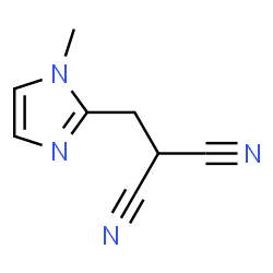 Propanedinitrile, [(1-methyl-1H-imidazol-2-yl)methyl]- (9CI) Structure