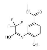 methyl 4-hydroxy-3-[(2,2,2-trifluoroacetyl)amino]benzoate Structure