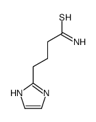 1H-Imidazole-2-butanethioamide Structure