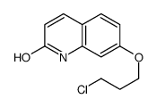 7-(3-chloropropoxy)-1H-quinolin-2-one结构式