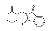 2-[(2-oxocyclohexyl)methyl]isoindole-1,3-dione Structure