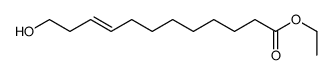 ethyl 12-hydroxydodec-9-enoate Structure