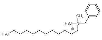 benzyldimethyldodecylammonium bromide Structure