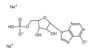 Disodium 5'-O-phosphonatoinosine Structure