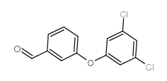 3-(3,5-二氯苯氧基)苯甲醛结构式