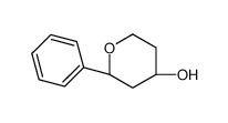 (2R,4S)-2-Phenyl-tetrahydro-2H-pyran-4-ol structure