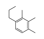 1,2,3-trimethyl-4-propylbenzene Structure