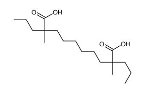 2,9-dimethyl-2,9-dipropyl-decanedioic acid Structure