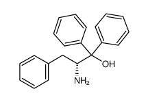 (R)-2-氨基-1,1,3-三苯基-1-丙醇结构式