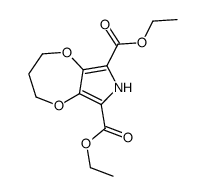 3,4-丙烯基二氧基吡咯-2,5-二羧酸二乙酯结构式