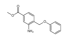 methyl 3-amino-4-(phenoxymethyl)benzoate结构式