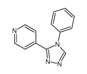 4-(4-phenyl-1,2,4-triazol-3-yl)pyridine结构式