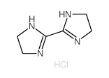 2-(4,5-dihydro-1H-imidazol-2-yl)-4,5-dihydro-1H-imidazole结构式