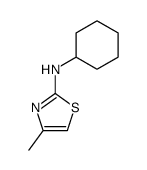 cyclohexyl-(4-methyl-thiazol-2-yl)-amine Structure