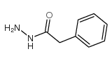 Benzeneacetic acid, hydrazide Structure
