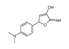 2-[4-(dimethylamino)phenyl]-5-imino-2H-furan-4-ol Structure