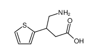 4-amino-3-(thien-2-yl)butanoic acid Structure